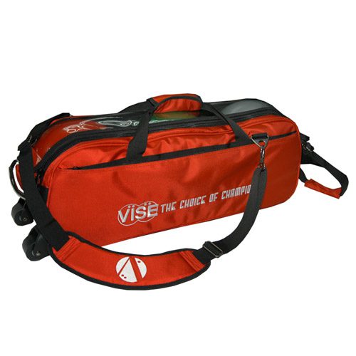 Wolt Bowling Ball Bag for Single Ball - Bowling Ball Tote Bag with Padded  Ball Holder, 2 Pockets fit Bowling Shoes Up to Mens Size 14 and  Accessories(Red) 