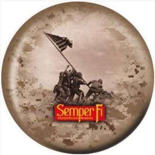 OTB Iwo Jima Marines Bowling Ball