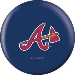 OTB MLB Atlanta Braves Bowling Ball