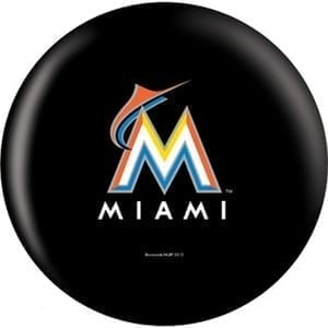 OTB MLB Miami Marlins Bowling Ball