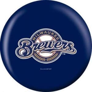 OTB MLB Milwaukee Brewers Bowling Ball