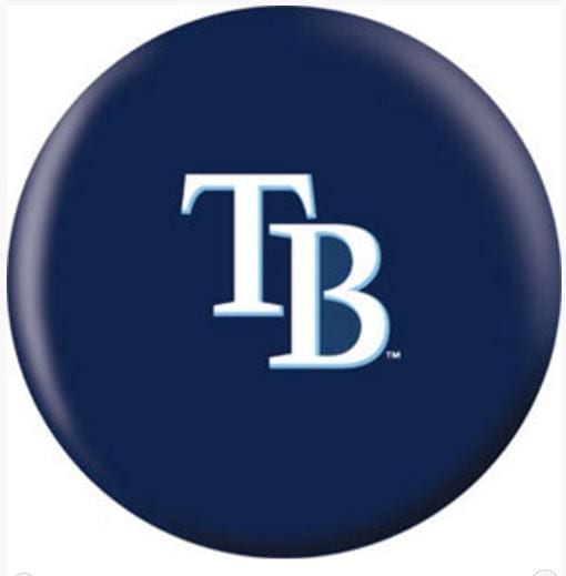 OTB MLB Tampa Bay Rays Bowling Ball - Image 3