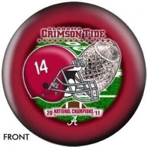 OTB NCAA Alabama 2011 National Champions Bowling Ball