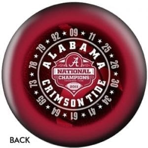 OTB NCAA Alabama 2011 National Champions Bowling Ball