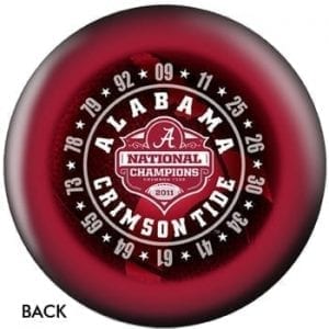 OTB NCAA Alabama 2011 National Champions Bowling Ball 