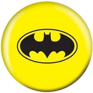 OTB Batman Icon Yellow Bowling Ball