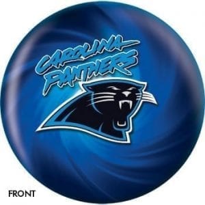 OTB NFL Carolina Panthers Bowling Ball