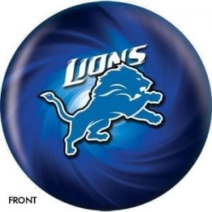 OTB NFL Detroit Lions Bowling Ball 