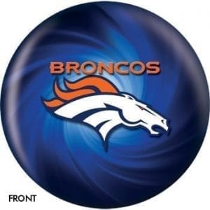 OTB NFL Denver Broncos Bowling Ball 