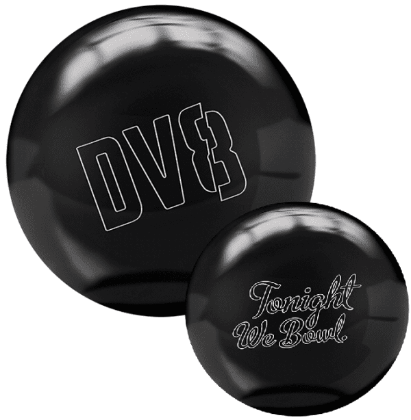 DV8 Polyester Just Black Bowling Ball