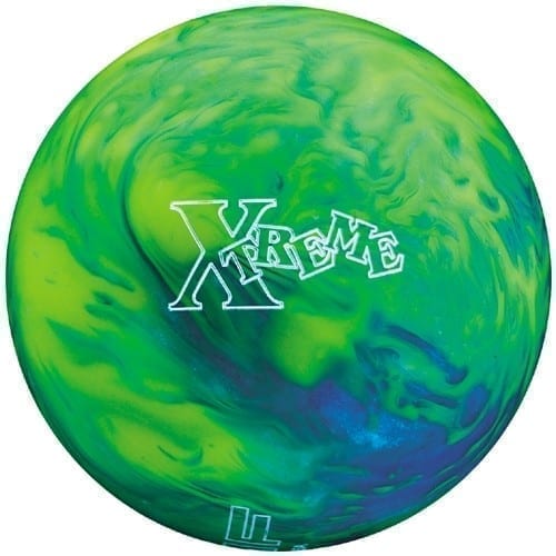 AMF Xtreme Glow Green Blue Yellow Bowling Ball