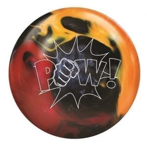 900 Global Pow Red Black Orange Bowling Ball 