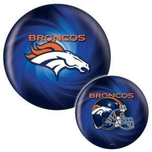 OTB NFL Denver Broncos Bowling Ball 