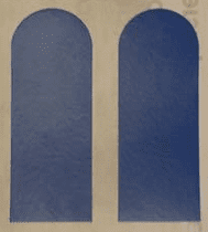 Real Bowlers Tape Blue Tape Smooth Roll 1/2" - 500 Count Roll - Image 2