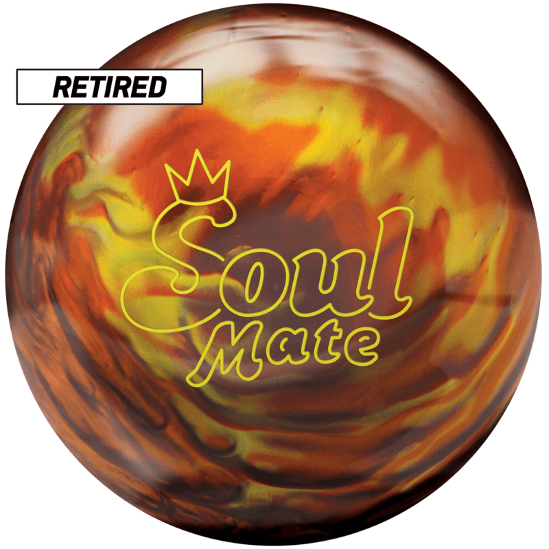 Brunswick Soul Mate Orange Fire Pearl Bowling Ball