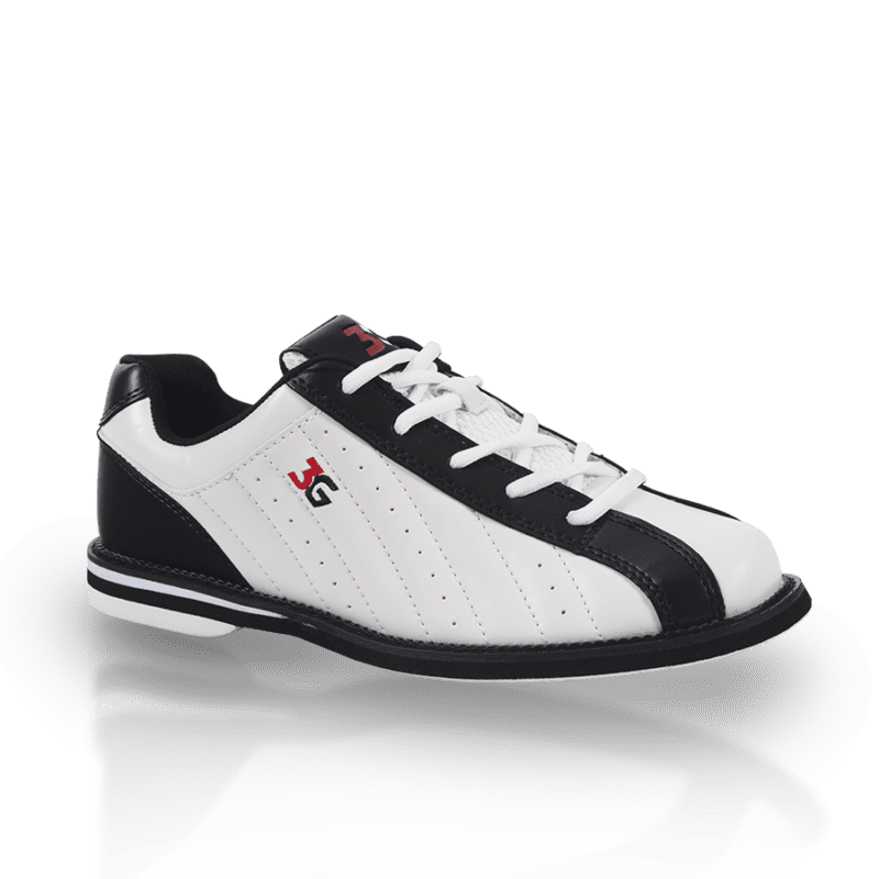 3G Kicks Universal Bowling Shoes Black White