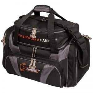 Hammer Deluxe Double Tote 2 Ball Bowling Bag 