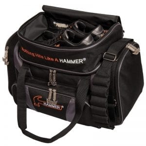 Hammer Deluxe Double Tote 2 Ball Bowling Bag