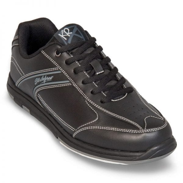 Mens Flyer Black Right or Left Hand Bowling Shoes