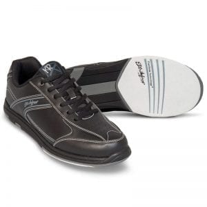 Mens Flyer Black Right or Left Hand Bowling Shoes