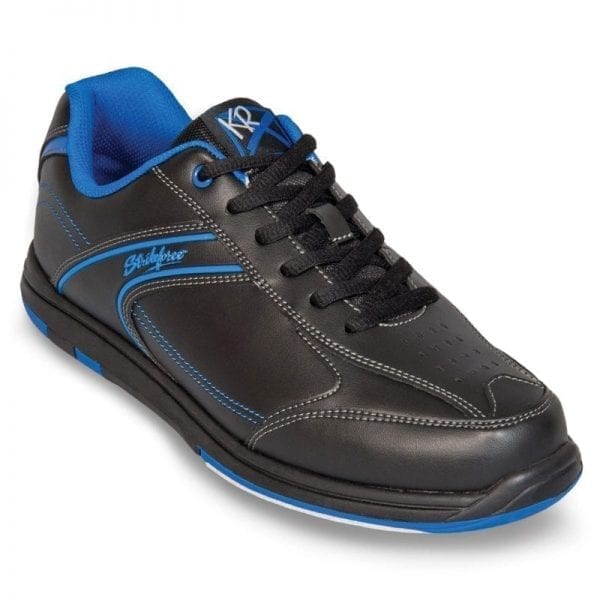 Mens Flyer Black Blue Right or Left Hand Bowling Shoes