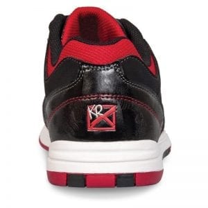 KR Mens Titan Black Red Left or Right Hand Bowling Shoes