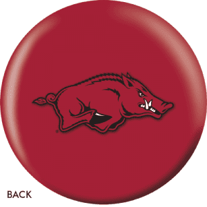 OTB NCAA University of Arkansas Bowling Ball