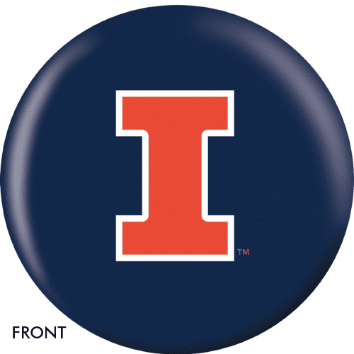 OTB NCAA University of Illinois Bowling Ball - Image 2
