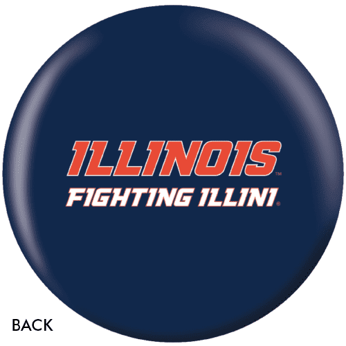OTB NCAA University of Illinois Bowling Ball