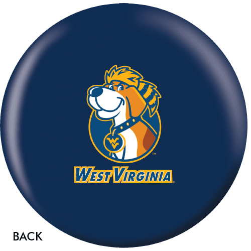 OTB NCAA University of West Virginia Bowling Ball