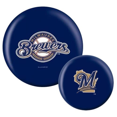 OTB MLB Milwaukee Brewers Bowling Ball