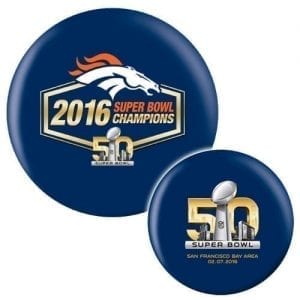 2016 Super Bowl 50 Champions Broncos Bowling Ball