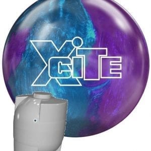 AMF Xcite Purple Aqua Bowling Ball