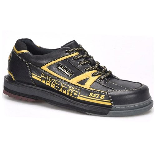 Dexter Mens SST 6 Hybrid Black Gold Bowling Shoes