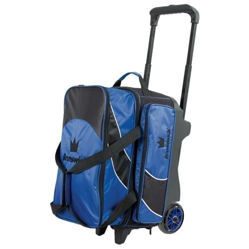 Brunswick Edge 2 Ball Double Roller Bowling Bag