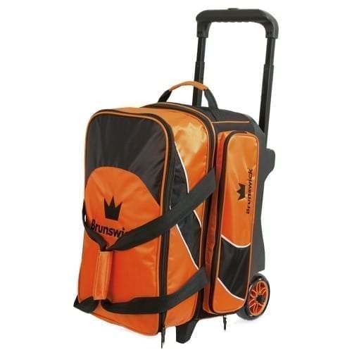 Brunswick Edge 2 Ball Double Roller Bowling Bag