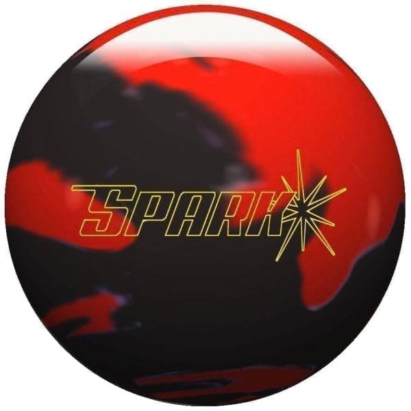 Dyno-Thane Spark Red Smoke Bowling Ball