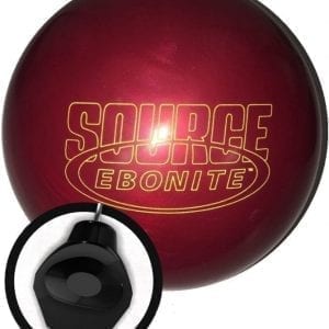 Ebonite Red Source Bowling Ball