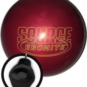 Ebonite Red Source Bowling Ball 