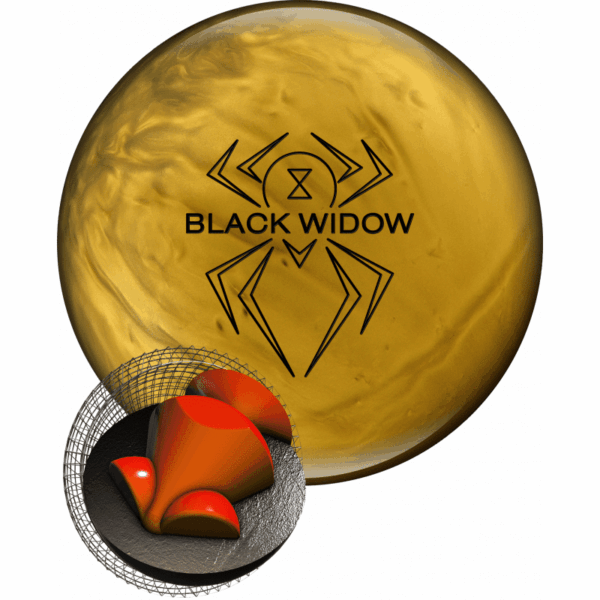 Hammer Black Widow Gold Bowling Ball