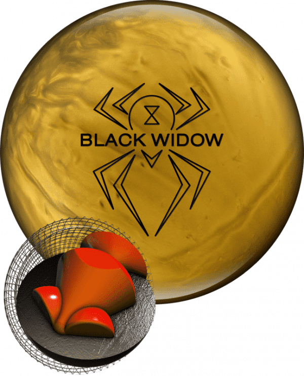 Hammer Black Widow Gold Bowling Ball