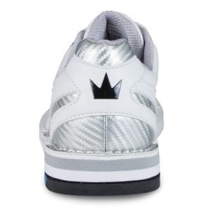 Brunswick Phantom Men's White Silver Carbon Fiber Right Hand Bowling Shoes