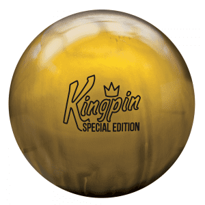 Brunswick Kingpin Gold Special Edition Bowling Ball 