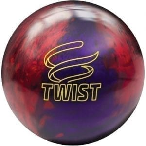 Brunswick Twist Red Purple Bowling Ball