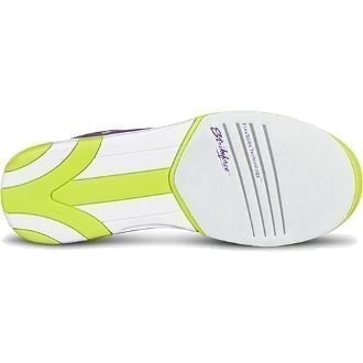 KR Strikeforce Lace Purple Yellow Women's Universal Bowling Shoes - Image 2