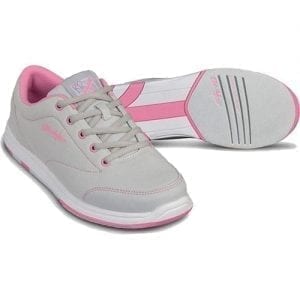 KR Strikeforce Women's Chill Light Grey/Pink Bowling Shoes