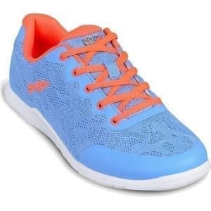 KR Strikeforce Lace Sky/Coral Women's Bowling Shoes