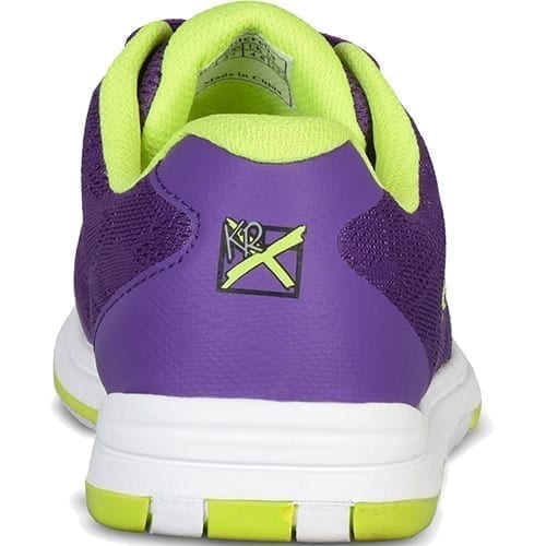 KR Strikeforce Lace Purple Yellow Women's Universal Bowling Shoes - Image 5