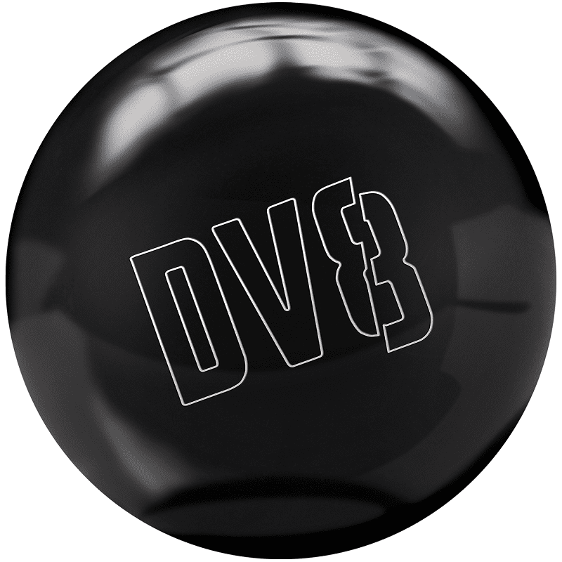 DV8 Polyester Just Black Bowling Ball 