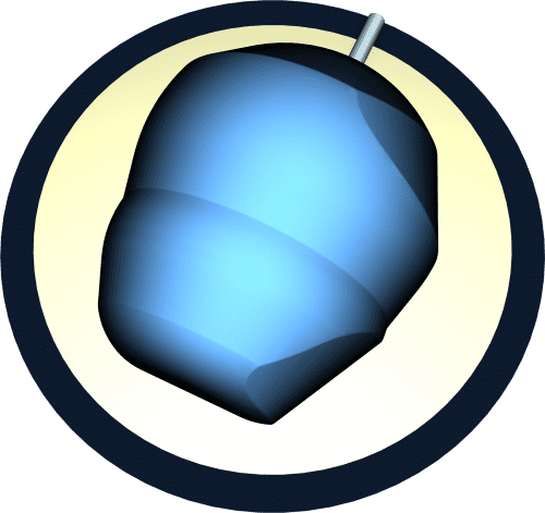 Columbia 300 Eruption Pro Blue Bowling Ball